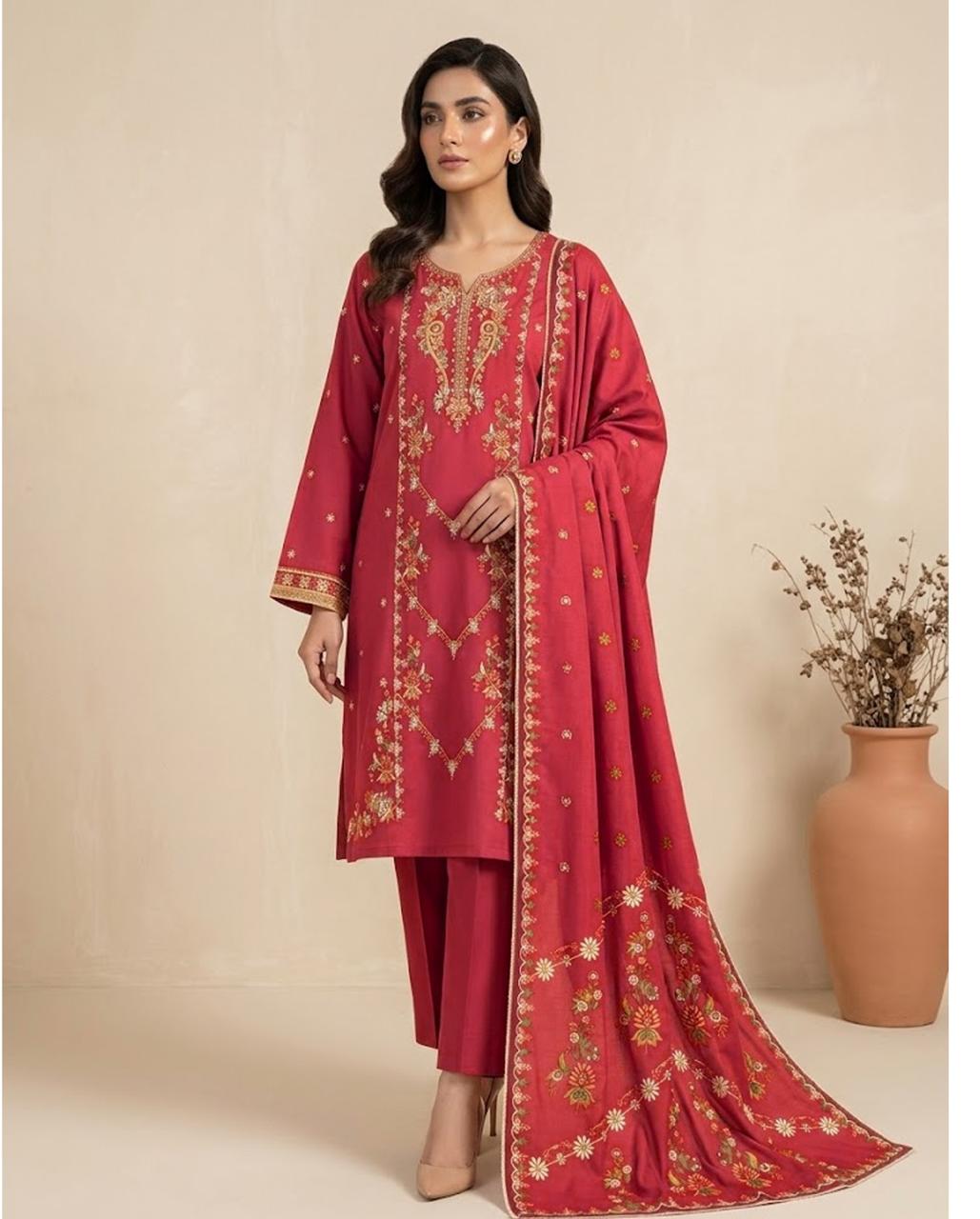 Hussain Rehar Dhanak Dress 5575