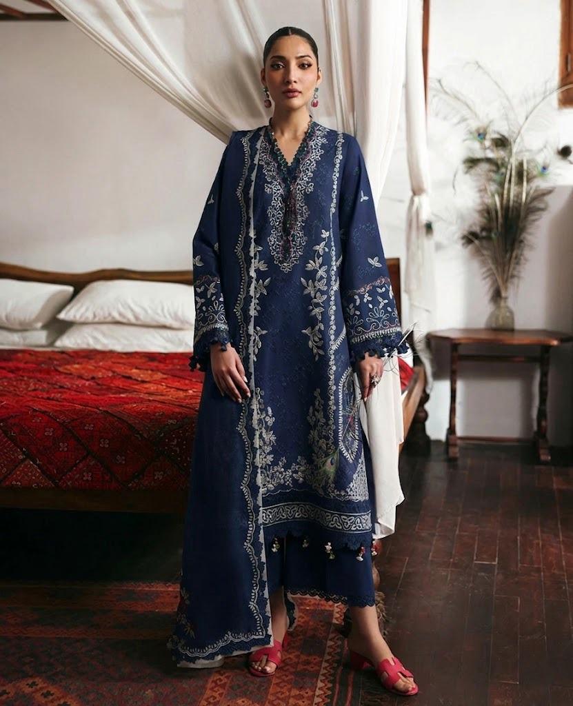 Hussain Rehar Dhanak Dress 5516