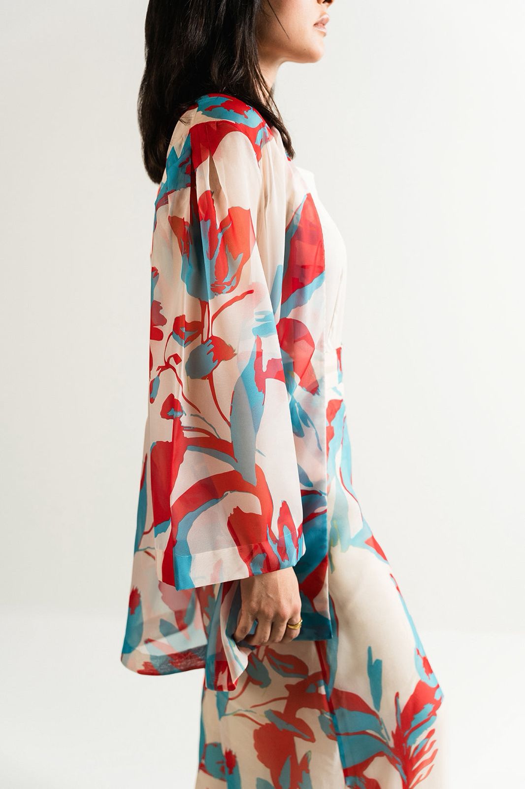 LULUSAR SILK PRINTED DRESS 2 PIECE 2399