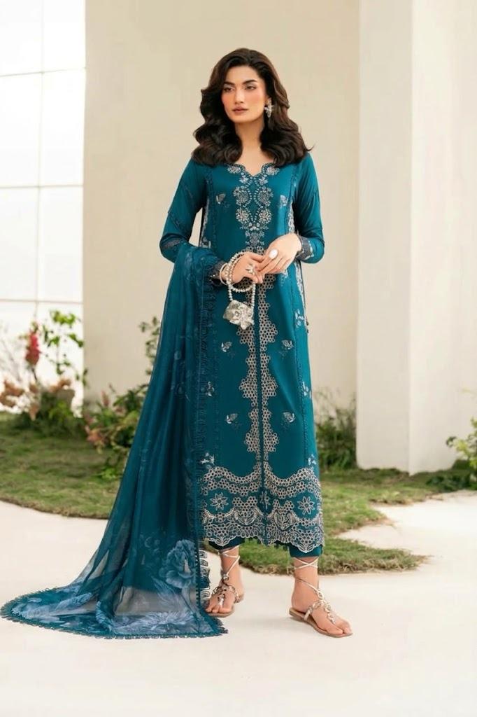 Iznik Dhanak Emb Dress 5639