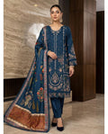 Hussain Rehar Dhanak Dress 07 Zinc