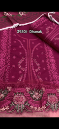 Akbar Aslam Dhanak Dress 5514 Pink