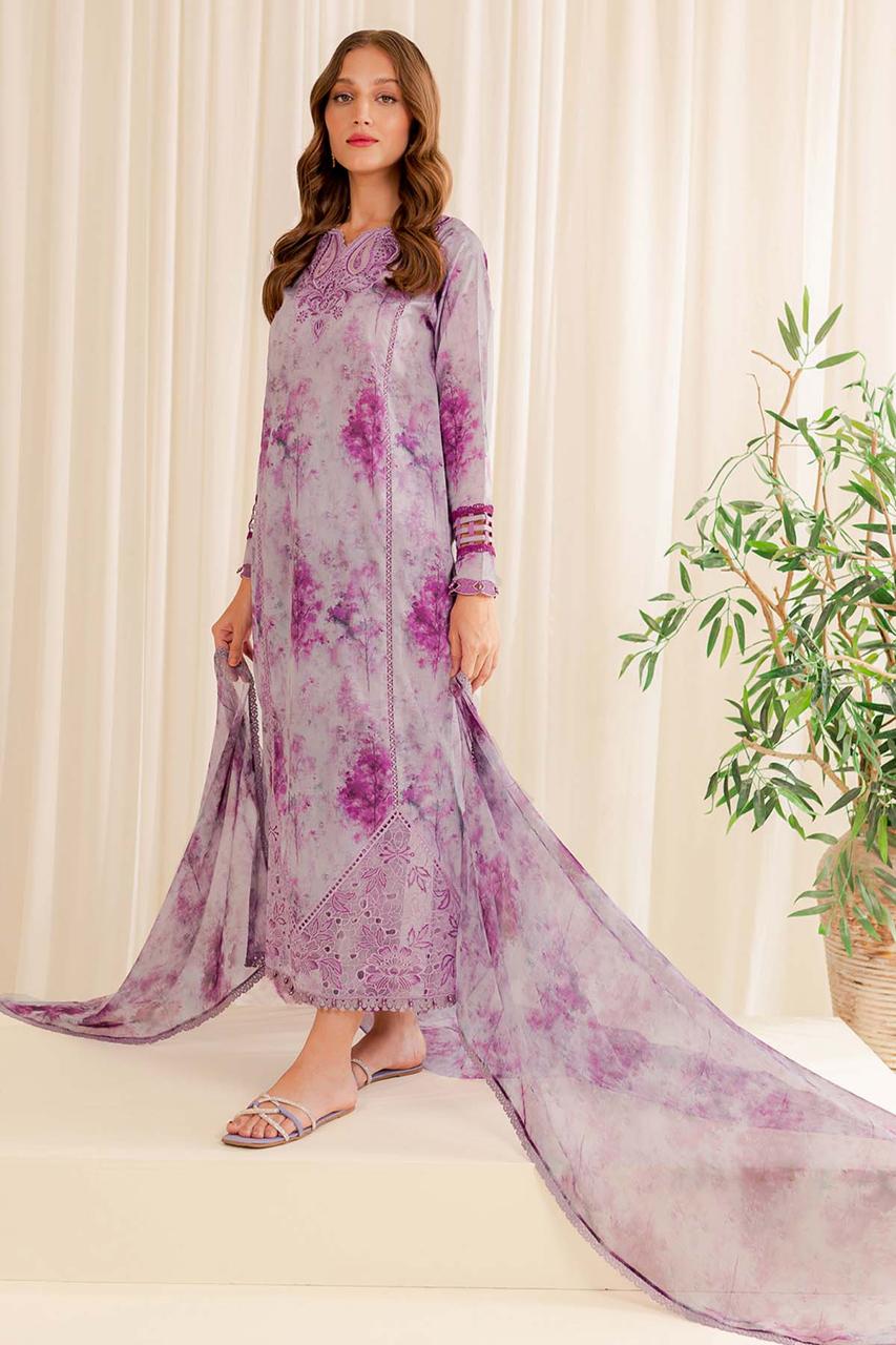 FARASHA LAWN PRINTED EMBROIDERY DRESS 3 PIECE UNSTITCHED 2167