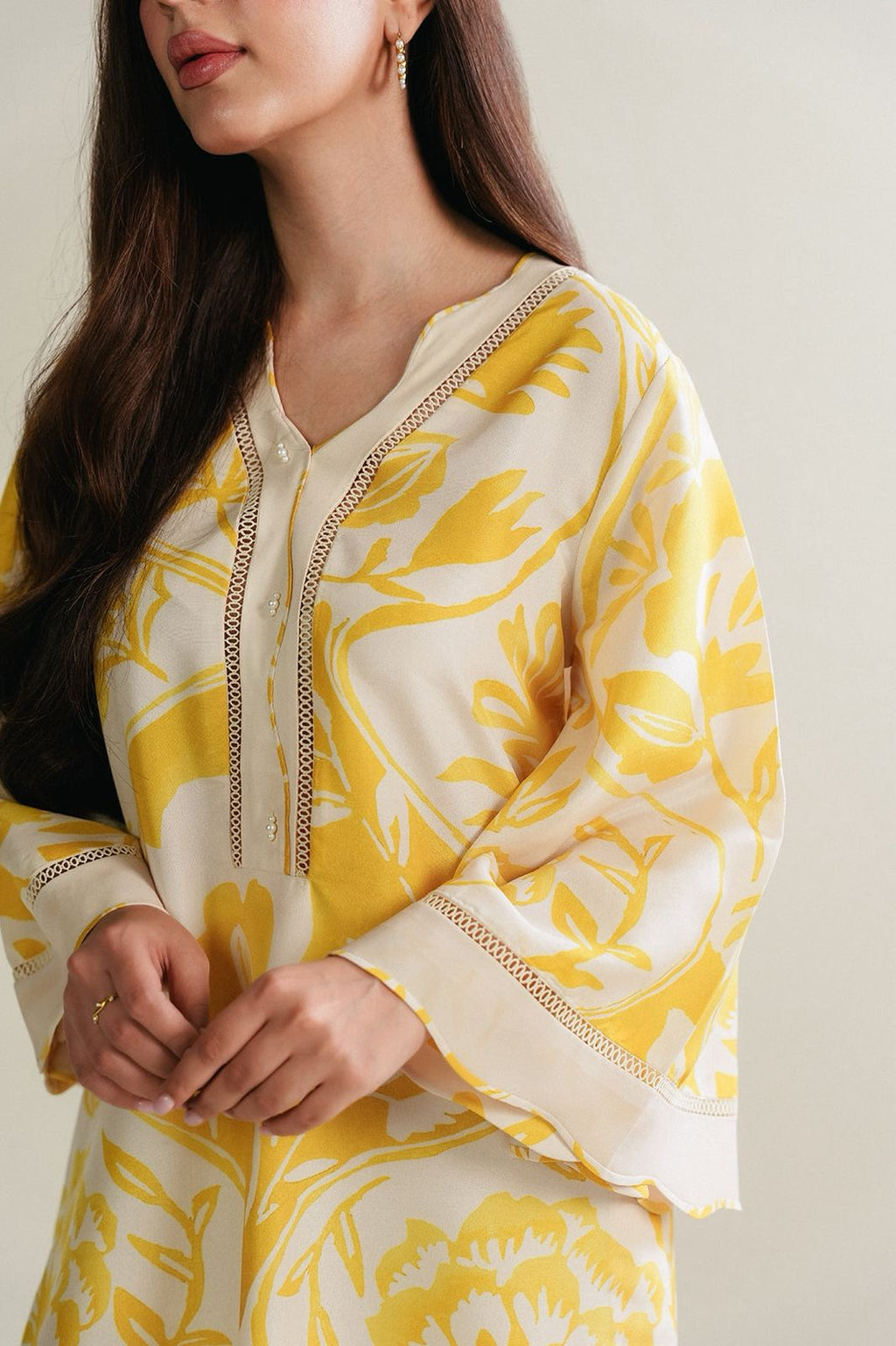 LULUSAR SILK PRINTED DRESS 2 PIECE 2399