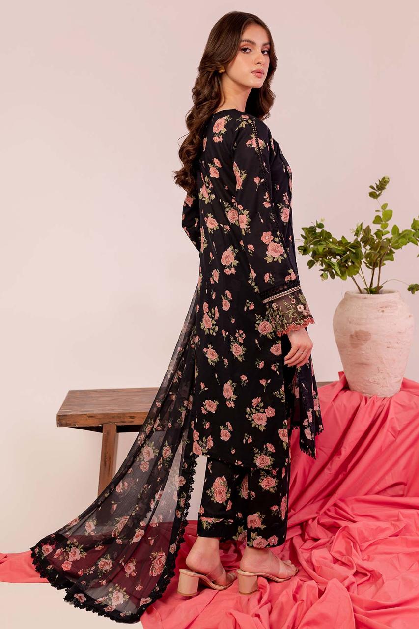 FARASHA LAWN PRINTED EMBROIDERY DRESS 3 PIECE UNSTITCHED 2168