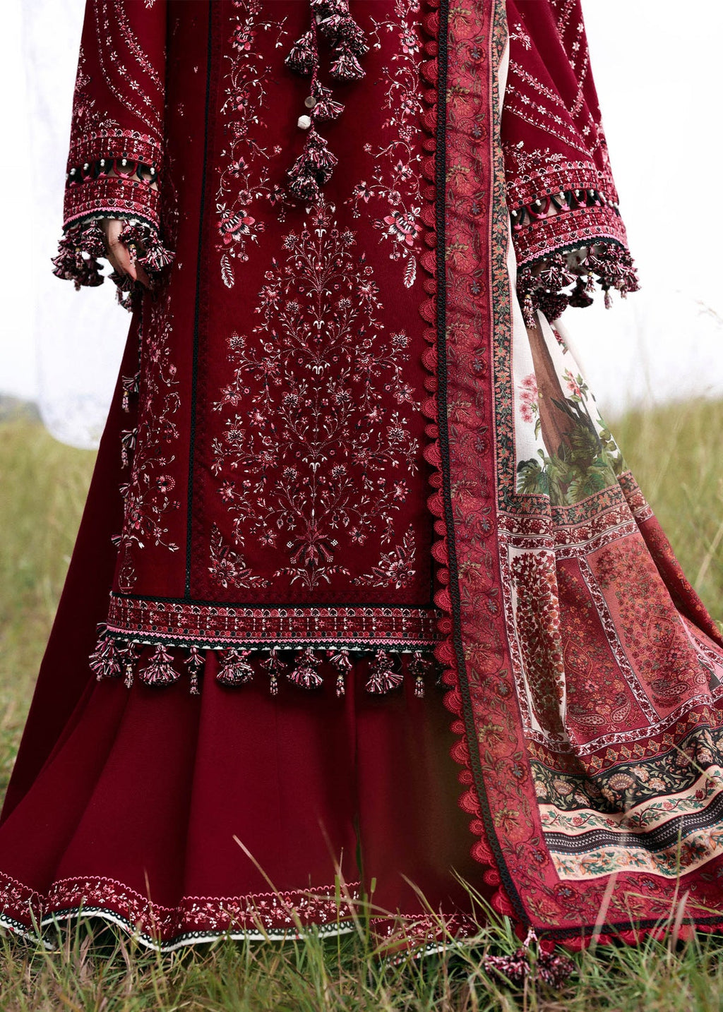 Hussain Rehar Embroidery Dress 5101