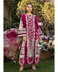Buy Elaaf Dhanak Winter Embroidered Pink 3 Piece Online