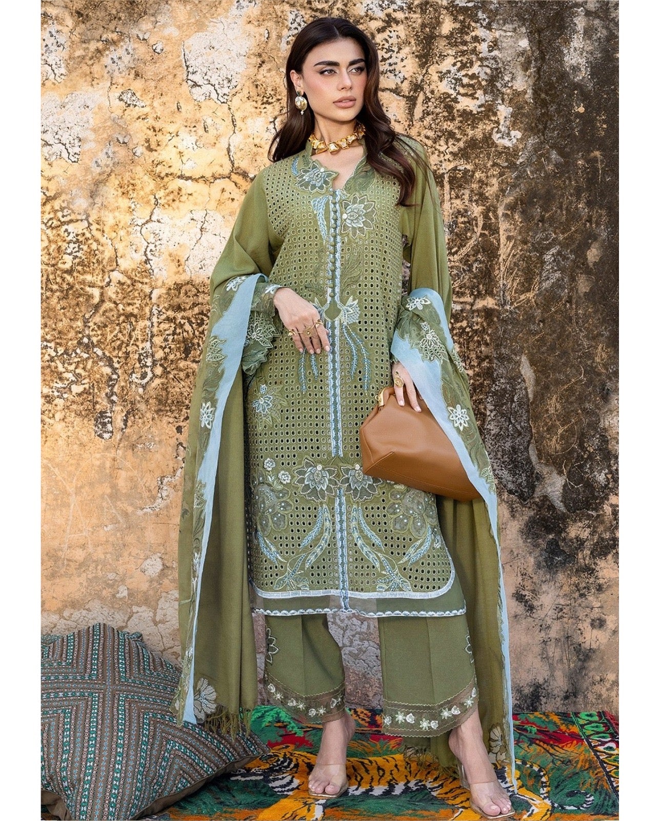 Saira Shakira Dhanak Fabric Dress 5509