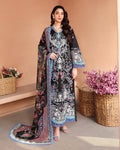 Hussain Rehar Dhanak Emb 5541 Black
