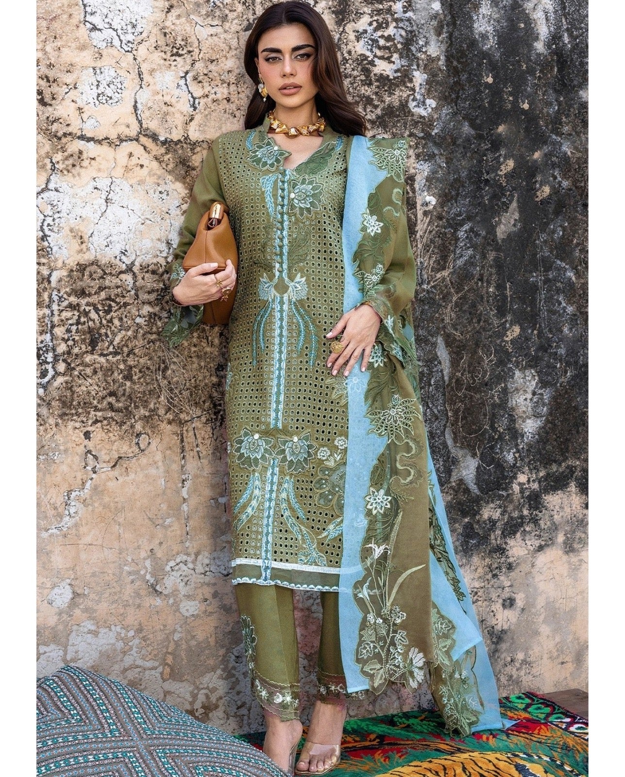 Saira Shakira Dhanak Fabric Dress 5509