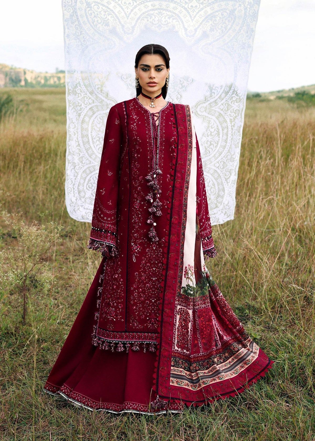 Hussain Rehar Embroidery Dress 5101