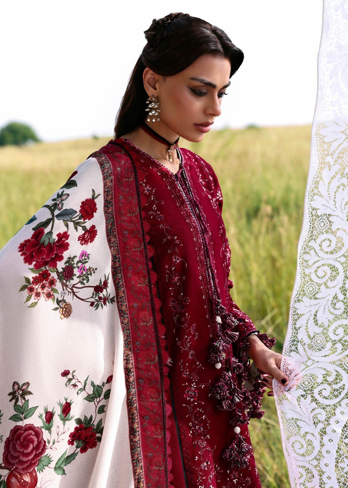 Hussain Rehar Embroidery Dress 5101