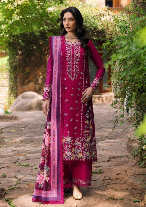 Hussain Rehar Dhanak Winter Embroidery Dress (5515)