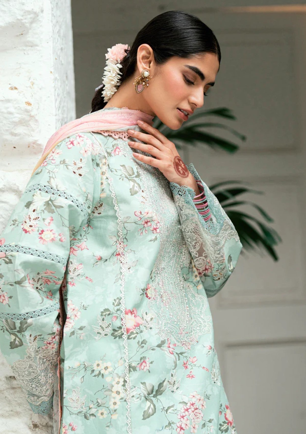 Maria B Unstitched Printed Embroidered - 3 Piece 