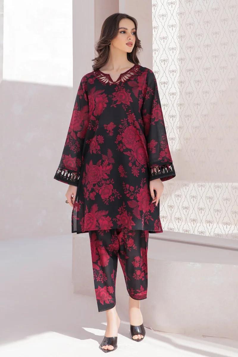 FARASHA LAWN PRINTED EMBROIDERY DRESS 3 PIECE UNSTITCHED