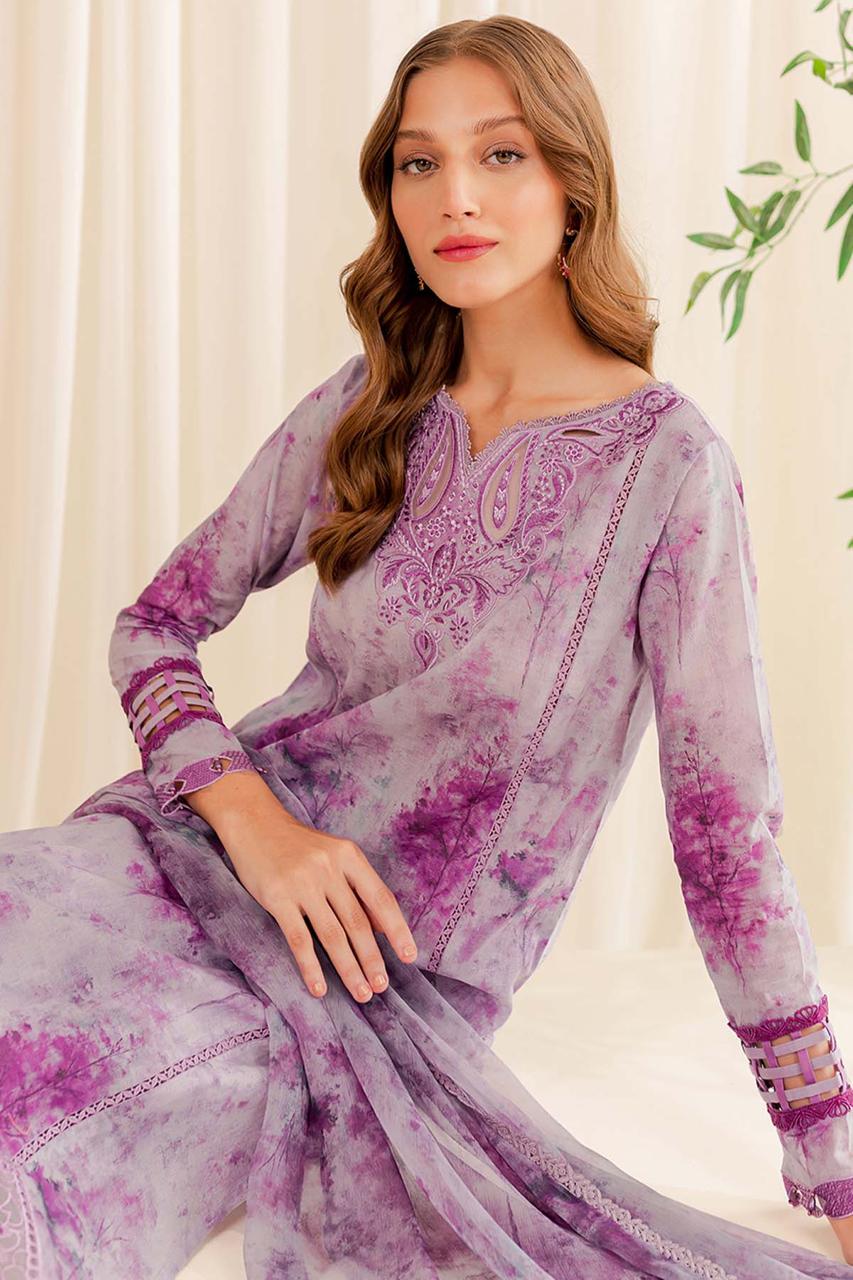 FARASHA LAWN PRINTED EMBROIDERY DRESS 3 PIECE UNSTITCHED 2167