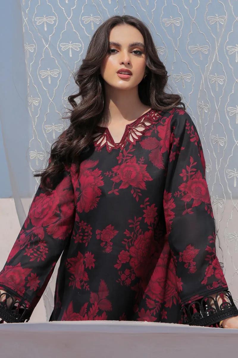 FARASHA LAWN PRINTED EMBROIDERY DRESS 3 PIECE UNSTITCHED