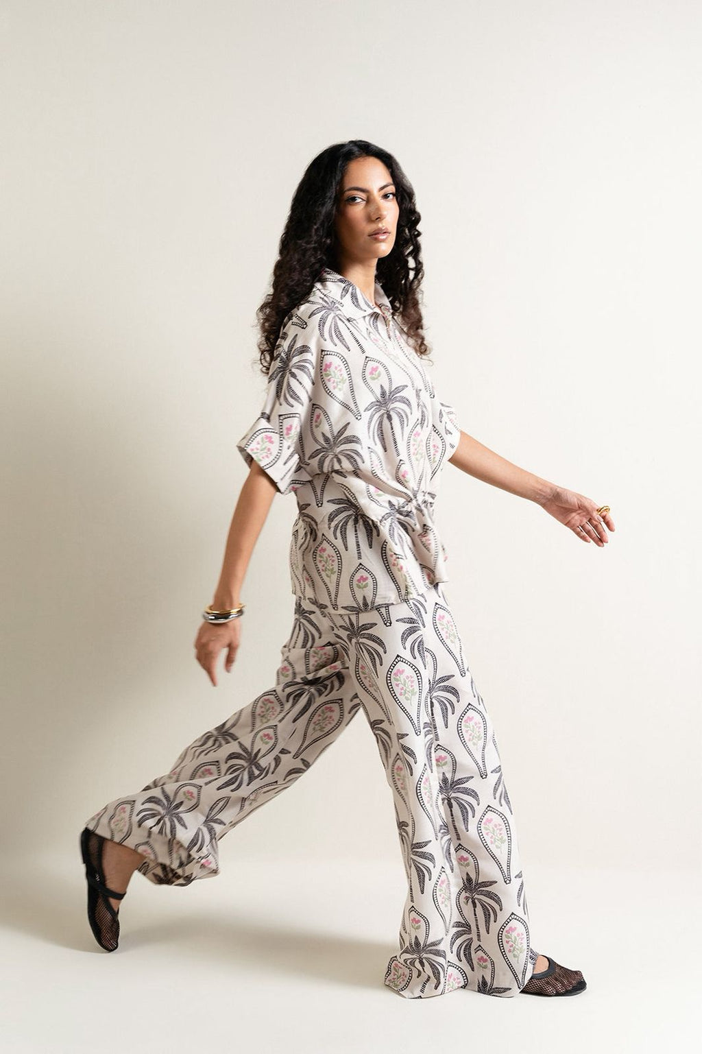 LULUSAR SILK PRINTED DRESS 2 PIECE 2399