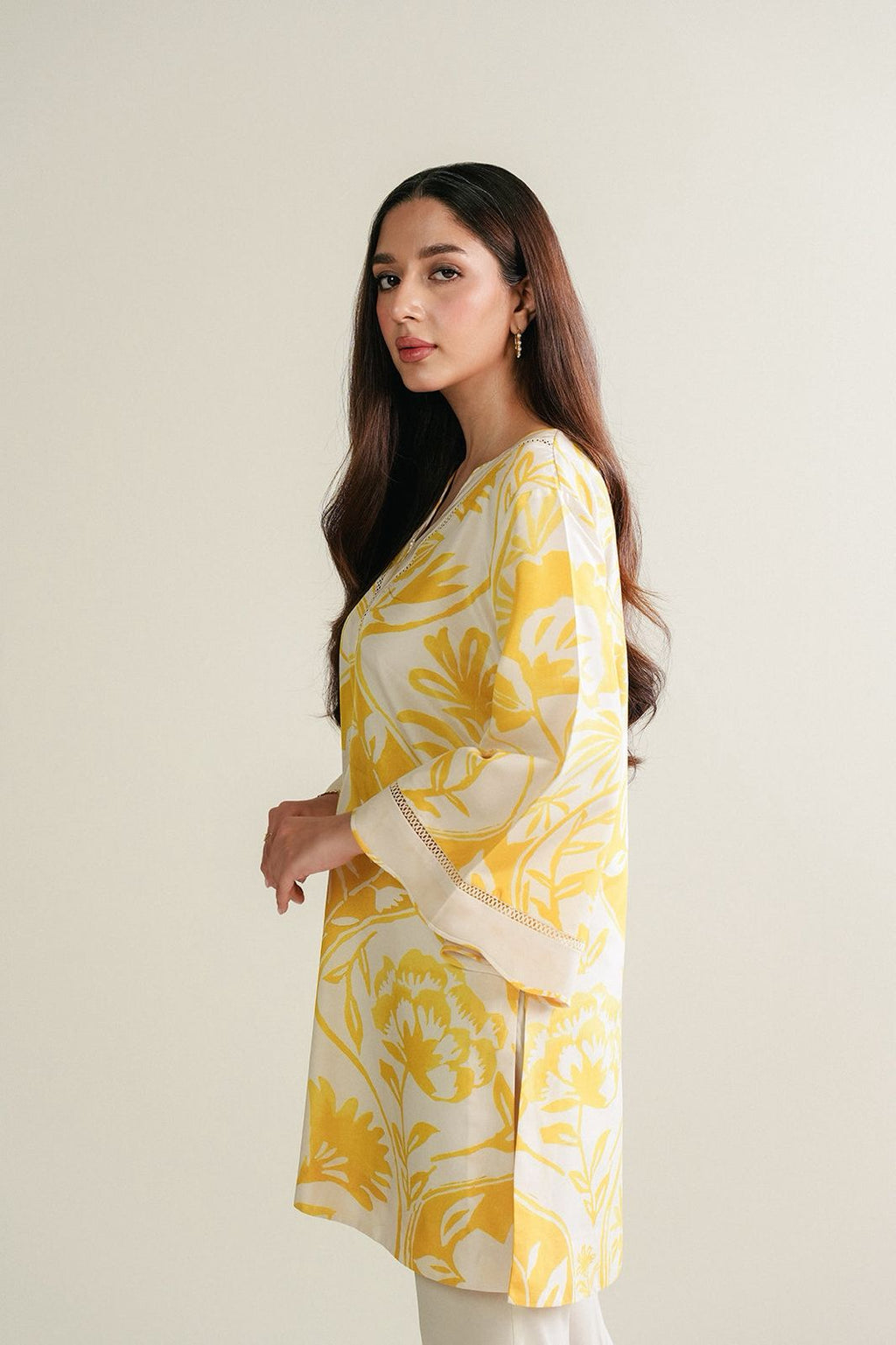 LULUSAR SILK PRINTED DRESS 2 PIECE 2399