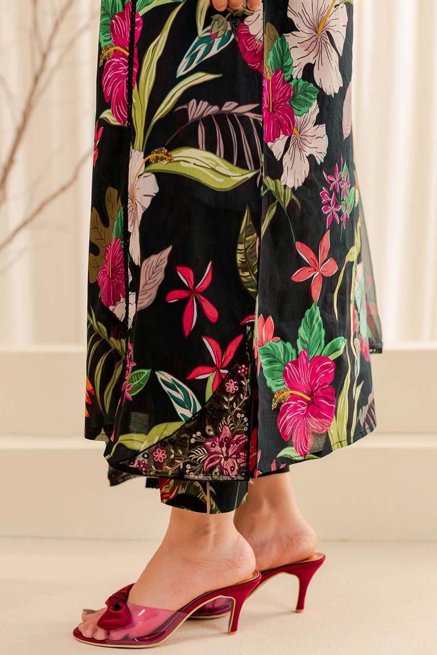 FARASHA LAWN PRINTED EMBROIDERY DRESS 3 PIECE UNSTITCHED 2164